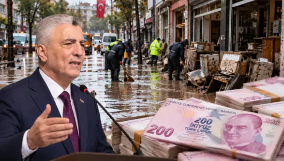İstanbul'da Selden Zarar Gören Esnafa 80 Milyon TL Destek!