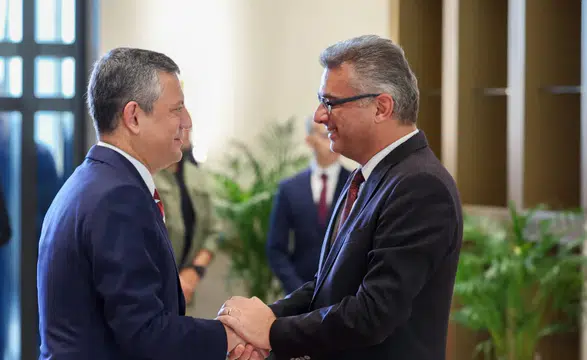 CHP Genel Başkanı Özgür Özel, KKTC Cumhurbaşkanı Tufan Erhürman ile görüştü
