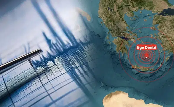 Ege Denizi’nde 3,5 büyüklüğünde deprem: Kandilli saatini ve derinliğini açıkladı