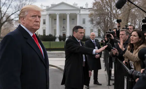 Donald Trump’tan CNN, MS NOW ve Politico’ya Beyaz Saray yasağı