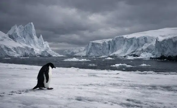 Nihilist penguen neden viral oldu? Antarktika'da yalnız yürüyen penguenin hikayesi