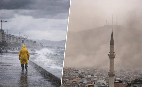 Meteoroloji’den Kritik Uyarı: Kıyı Ege’de Kuvvetli Yağış, Marmara ve Ege’de Toz Taşınımı