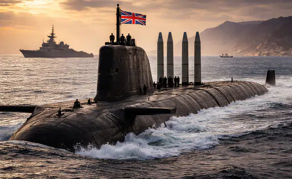 İngiliz denizaltısı Arap Denizi'nde İran'a saldırı kapasitesi sağladı