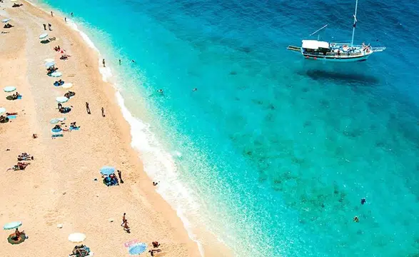 Kaputaş Plajı Avrupa’nın en iyi plajları listesinde ilk 10’a girdi