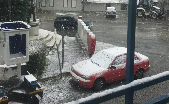 İzmir’de Mayıs Ayında Kar Sürprizi: Ödemiş’in Yüksek Kesimleri Beyaza Büründü