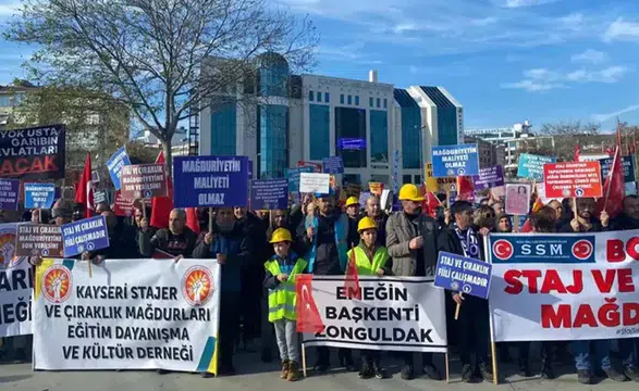 Staj ve çıraklık sigortası mağdurları Ankara’da buluşuyor: Talepler Ulus Meydanı’nda duyurulacak