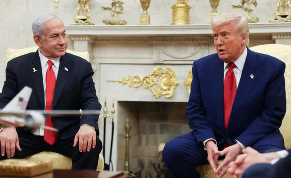 Trump’tan İsrail çıkışı: “Donald Trump olmasaydı, İsrail yerle bir olmuştu”