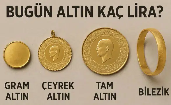 Altın fiyatlarında son durum: Gram altın 6 bin 175 TL, çeyrek altın 10 bin TL’nin üzerinde