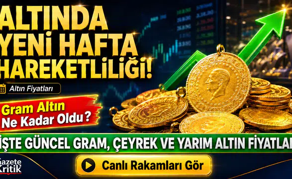 Altın fiyatları ne kadar oldu? Gram altın 6 bin 193 TL seviyesinde