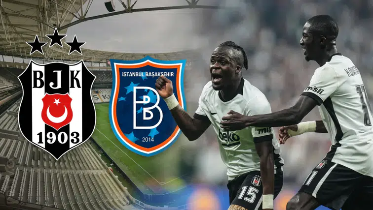 Beşiktaş-Başakşehir Maçında İlk Yarı 0-0 Sona Erdi!