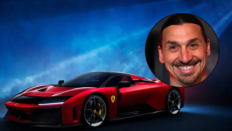 45 yaşına giren İbrahimovic, kendisine Ferrari F80 hediye etti.