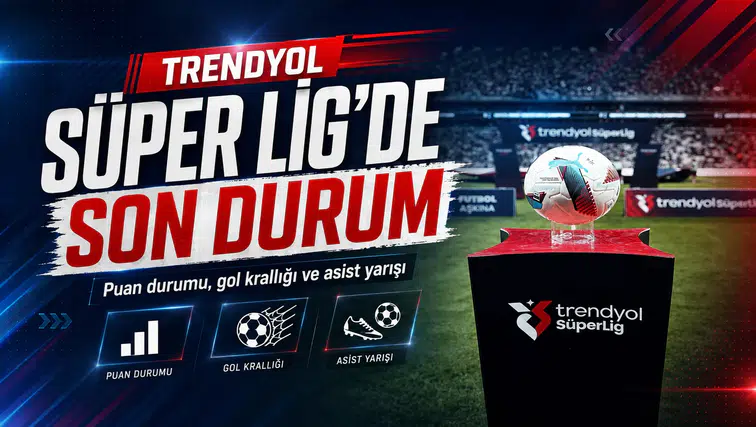 Süper Lig’de puan tablosunda ilk haftada sürpriz lider! Gol krallığında iki isim zirvede!