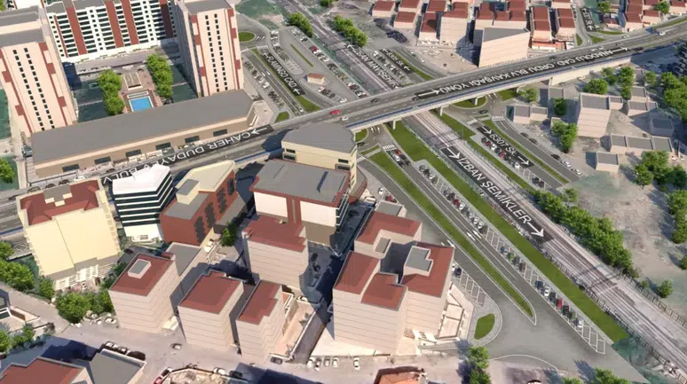 İzmir'de Mavişehir'e Taşıt Üst Geçidi ile Ulaşım Süresi 5 Dakikaya İnecek