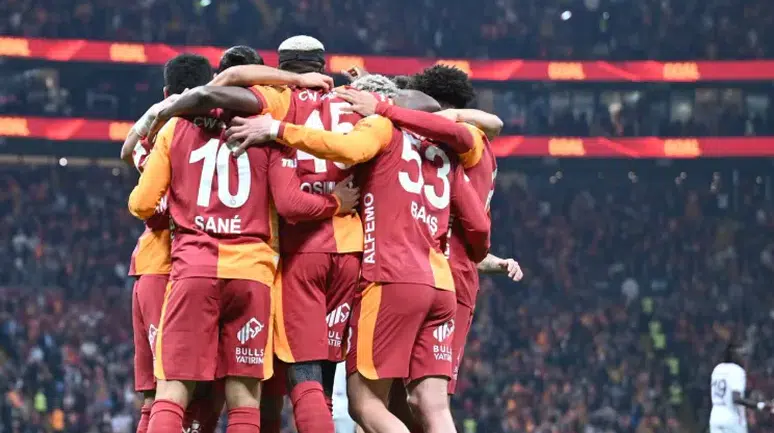 Galatasaray, Samsunspor'u 3-2 yenerek liderliğini sürdürdü!
