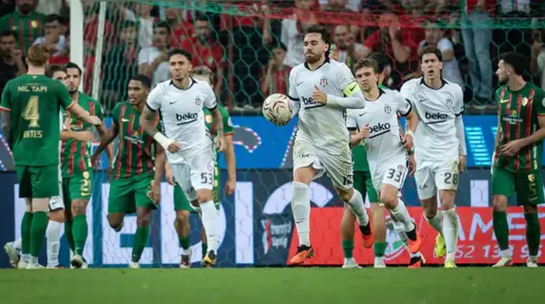 Amedspor Beşiktaş’ı 3-2 yendi, milli araya lider girdi