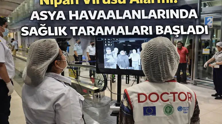 Nipah Virüsü Alarmı: Asya Havaalanlarında Sağlık Taramaları Başladı