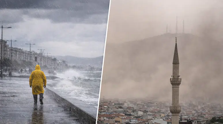 Meteoroloji’den Kritik Uyarı: Kıyı Ege’de Kuvvetli Yağış, Marmara ve Ege’de Toz Taşınımı