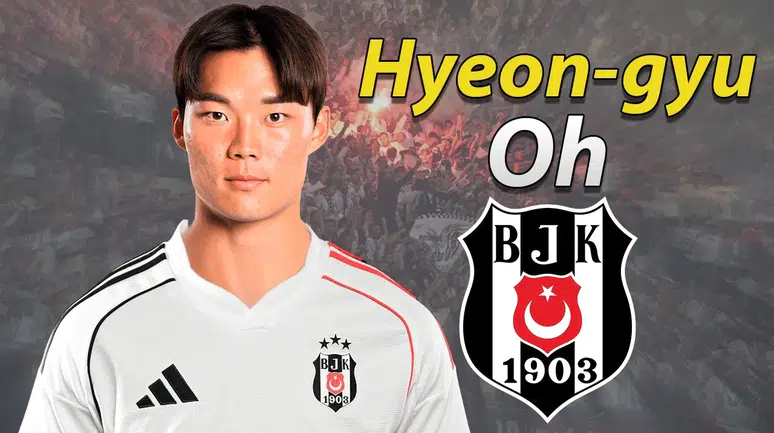 Beşiktaş, Hyeon-Gyu Oh Transferinde Anlaştı: Hücum Hattına Genç Güç