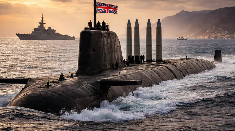 İngiliz denizaltısı Arap Denizi'nde İran'a saldırı kapasitesi sağladı