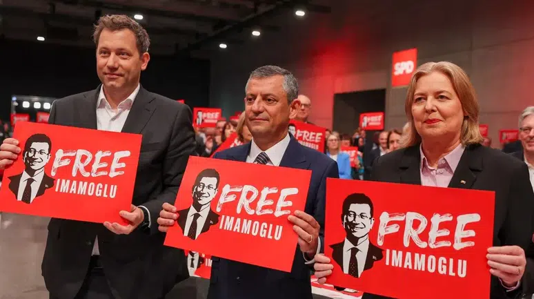 Almanya'dan Türkiye'deki siyasi tutuklulara destek: Ekrem İmamoğlu'nun yanındayız!
