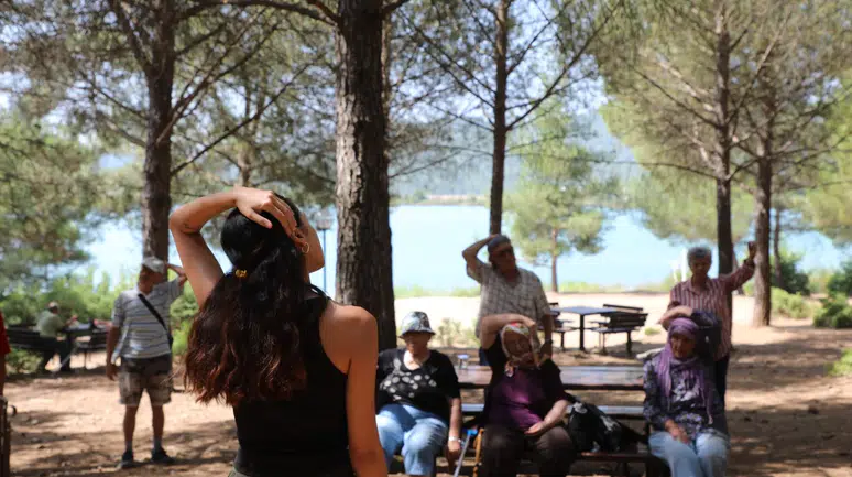 Muğla'da Yaşlılar İçin Aktif Yaşam Programları Devam Ediyor