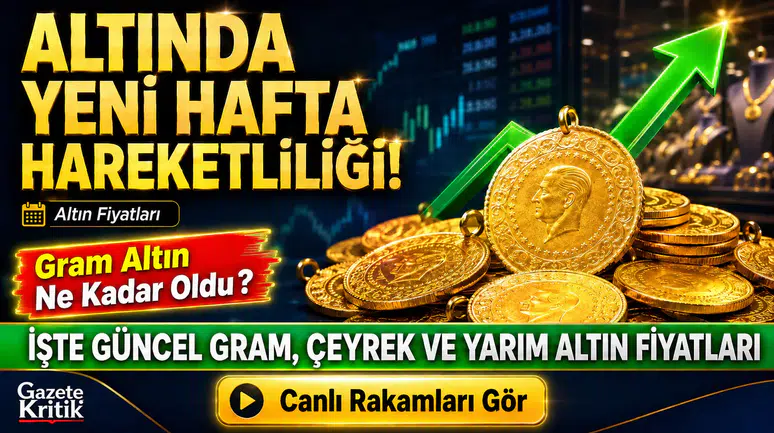 Altın fiyatları ne kadar oldu? Gram altın 6 bin 193 TL seviyesinde