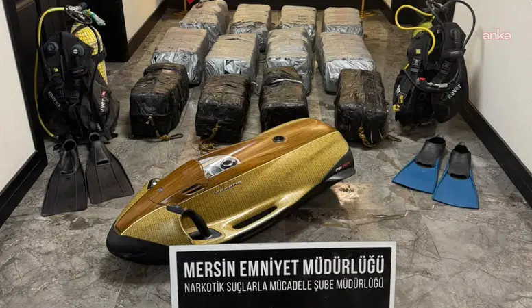 Mersin Limanı'nda 350 kg kokain ele geçirildi, 9 şüpheli hakkında işlem başlatıldı