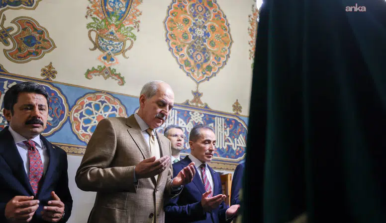 TBMM Başkanı Kurtulmuş, Hacı Bektaş-ı Veli türbesini ziyaret etti