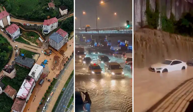 Karadeniz'de Şiddetli Yağışlar Sel Felaketine Yol Açtı, Uzman Uyardı: "Her yağmurda bu felaketleri yaşayacağız"