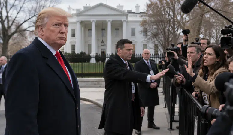 Donald Trump’tan CNN, MS NOW ve Politico’ya Beyaz Saray yasağı