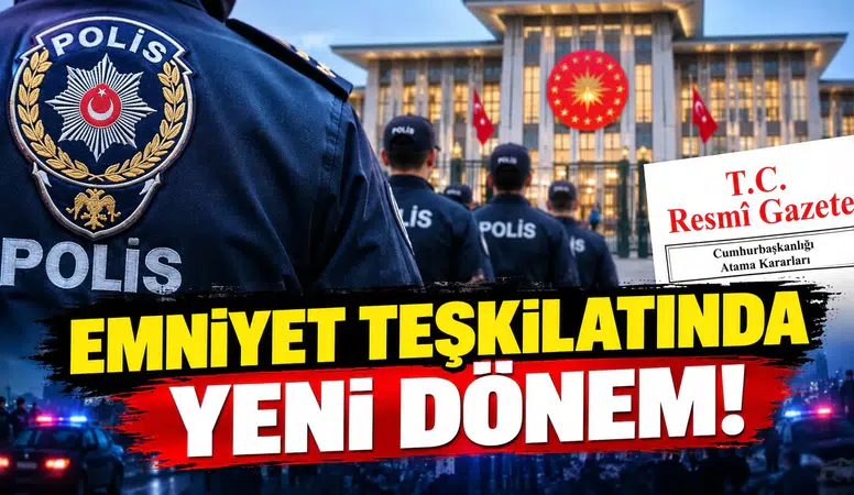 Emniyet müdürleri kararnamesi yayımlandı: İşte atanan isimler ve yeni görevleri