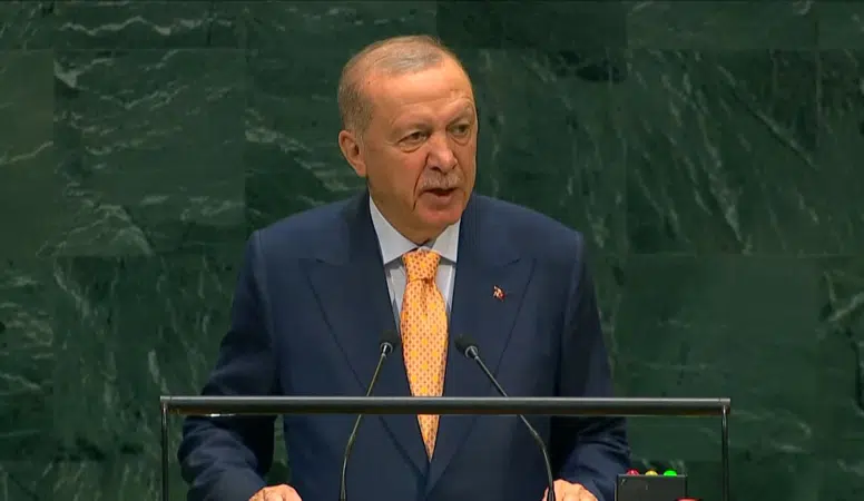 Cumhurbaşkanı Erdoğan BM'de Gazze ve Filistin için uluslararası topluma çağrıda bulundu