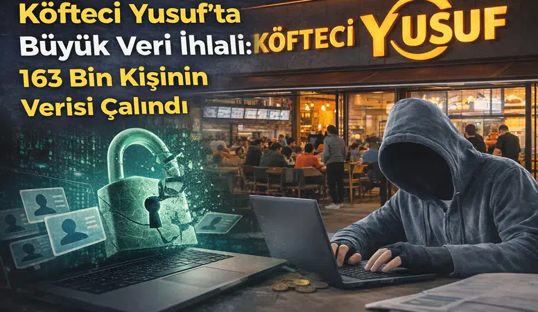 Köfteci Yusuf’ta Büyük Veri İhlali: 163 Bin Kişinin Verisi Çalındı