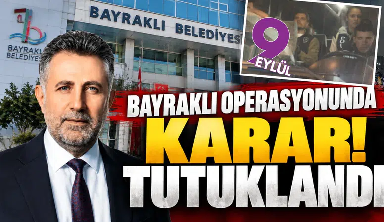 Eski Bayraklı Belediye Başkanı Serdar Sandal tutuklandı! Soruşturmada 22 tutuklama