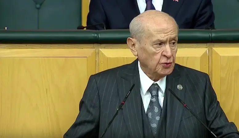MHP lideri Devlet Bahçeli’den CHP’ye Sert Tepki: “Gazi Meclis Kürsü İşgaliyle Lekelenemez”