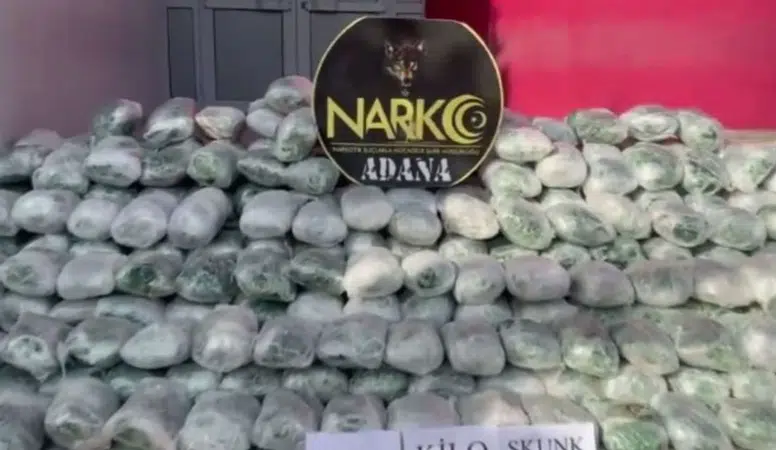 75 ilde düzenlenen operasyonlarda 958 kg uyuşturucu ve 1.2 milyon hap ele geçirildi