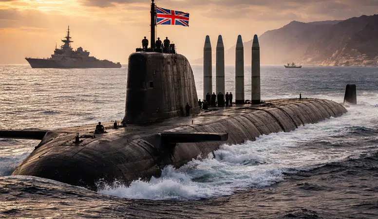 İngiliz denizaltısı Arap Denizi'nde İran'a saldırı kapasitesi sağladı