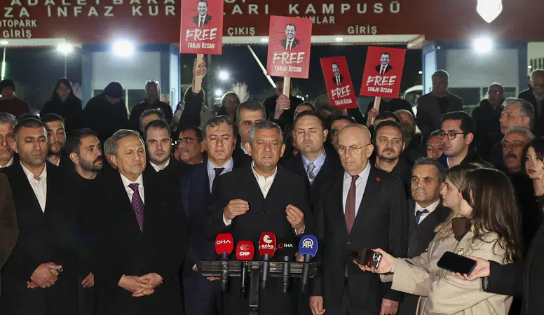 Özgür Özel: Tanju Özcan’ın tutuklanması hukuksuzluk, AK Parti’nin skandalları bağışlarla gizleniyor!