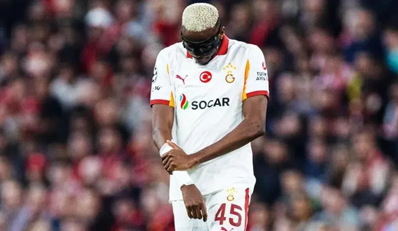 Galatasaray'ın yıldız futbolcusu Victor Osimhen ameliyata alındı
