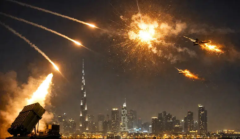 BAE’de alarm: İran’a ait füze ve İHA saldırıları havada engellendi