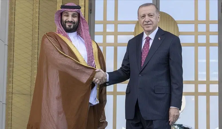 Cumhurbaşkanı Erdoğan, Suudi Arabistan Veliaht Prensi Mohammed bin Selman ile görüştü