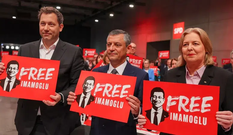 Almanya'dan Türkiye'deki siyasi tutuklulara destek: Ekrem İmamoğlu'nun yanındayız!