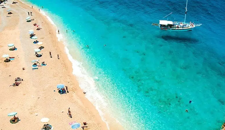 Kaputaş Plajı Avrupa’nın en iyi plajları listesinde ilk 10’a girdi