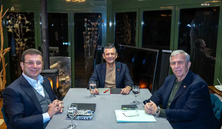 Özel, İmamoğlu ve Yavaş'tan ortak mesaj: "Birlikte güçlüyüz, ülkemize umut olacağız"