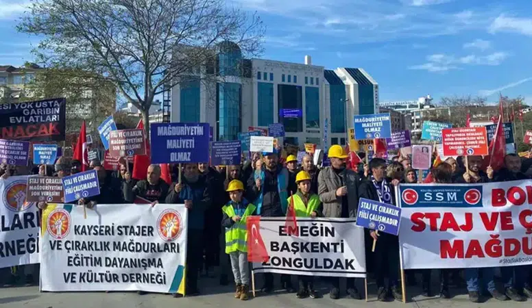 Staj ve çıraklık sigortası mağdurları Ankara’da buluşuyor: Talepler Ulus Meydanı’nda duyurulacak