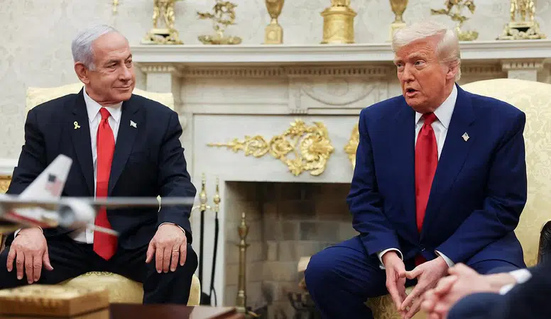 Trump’tan İsrail çıkışı: “Donald Trump olmasaydı, İsrail yerle bir olmuştu”