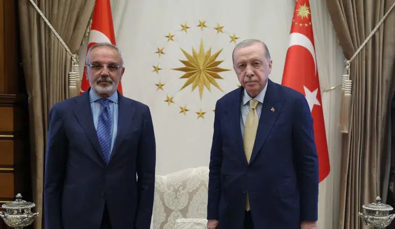 DEM Partili Sırrı Sakık, Erdoğan ile görüştü: Barış, demokrasi ve bölgenin sorunları gündeme geldi