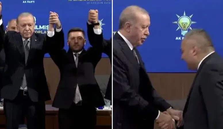 CHP ve İYİ Parti'den istifa eden 3 belediye başkanı AK Partiye katıldı