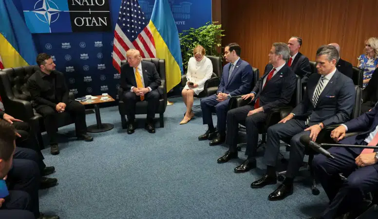 Trump NATO’da Ukrayna ve İran sorularını yanıtladı: “Anlaşma istiyorlar ama süreç zor”