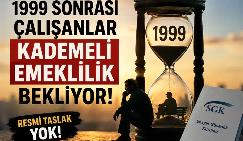 Kademeli emeklilikte adalet arayışı: 4,5 milyon kişi mağdur durumda